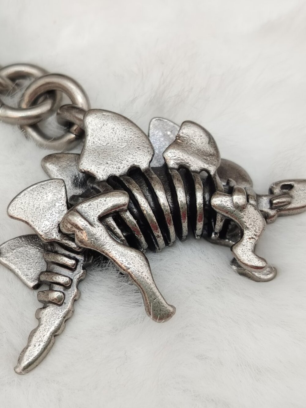 Coach Stegosaurus Steggy Rexy key Fob Bag Charm Keychain - Picture 4 of 9